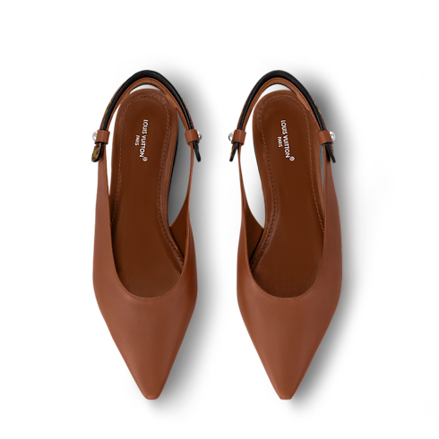 Shoes Loafers and Ballerinas Legacy Slingback Ballerina | Louis Vuitton ® (Product zoom)