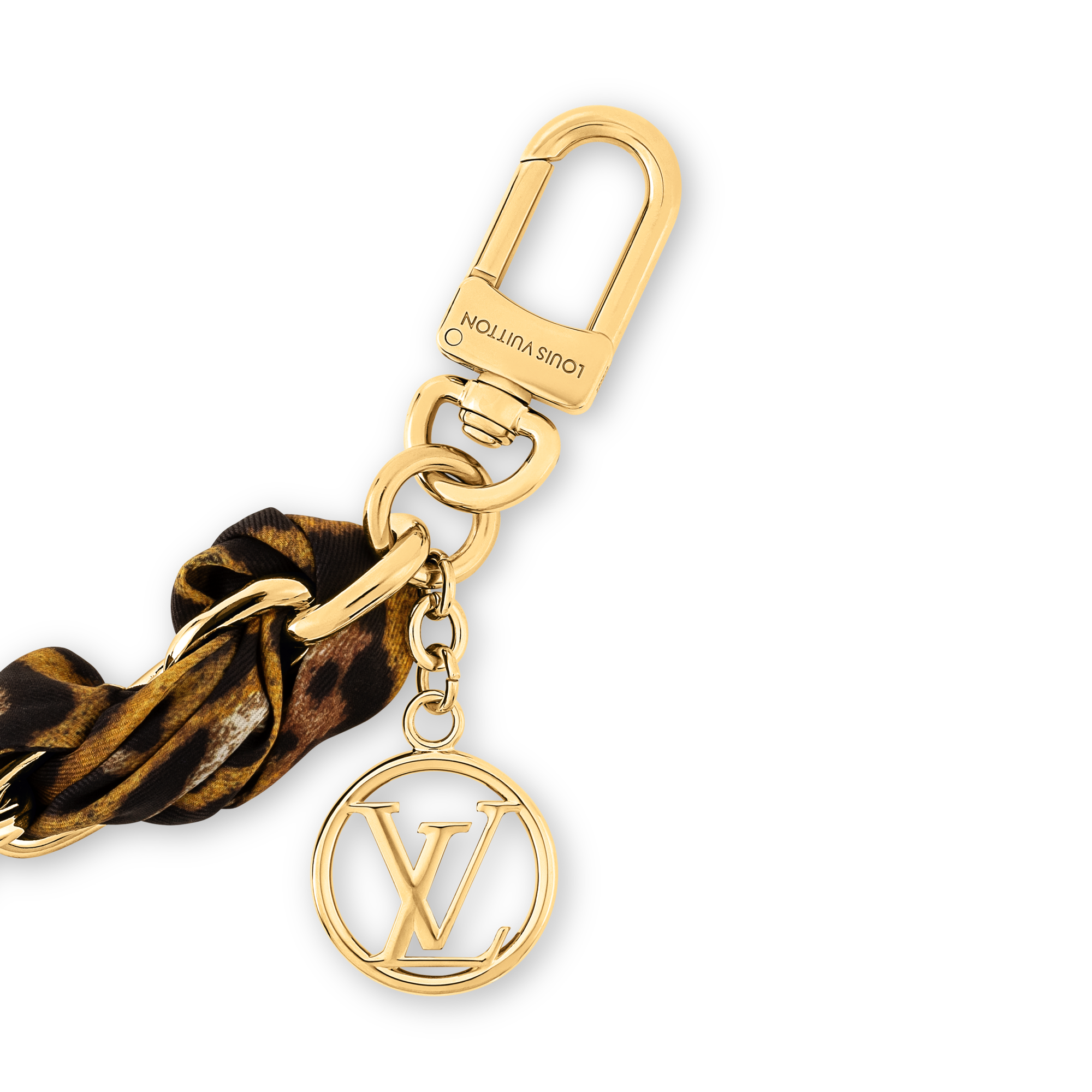 S00 Accessories Key Holders and Bag Charms Leopard Bag Chain | Louis Vuitton ® (Product zoom)