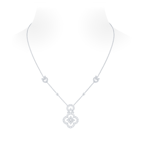 Categories All Fine Jewelry Les Ardentes Sautoir, White Gold And Diamonds | Louis Vuitton ® (Product zoom)