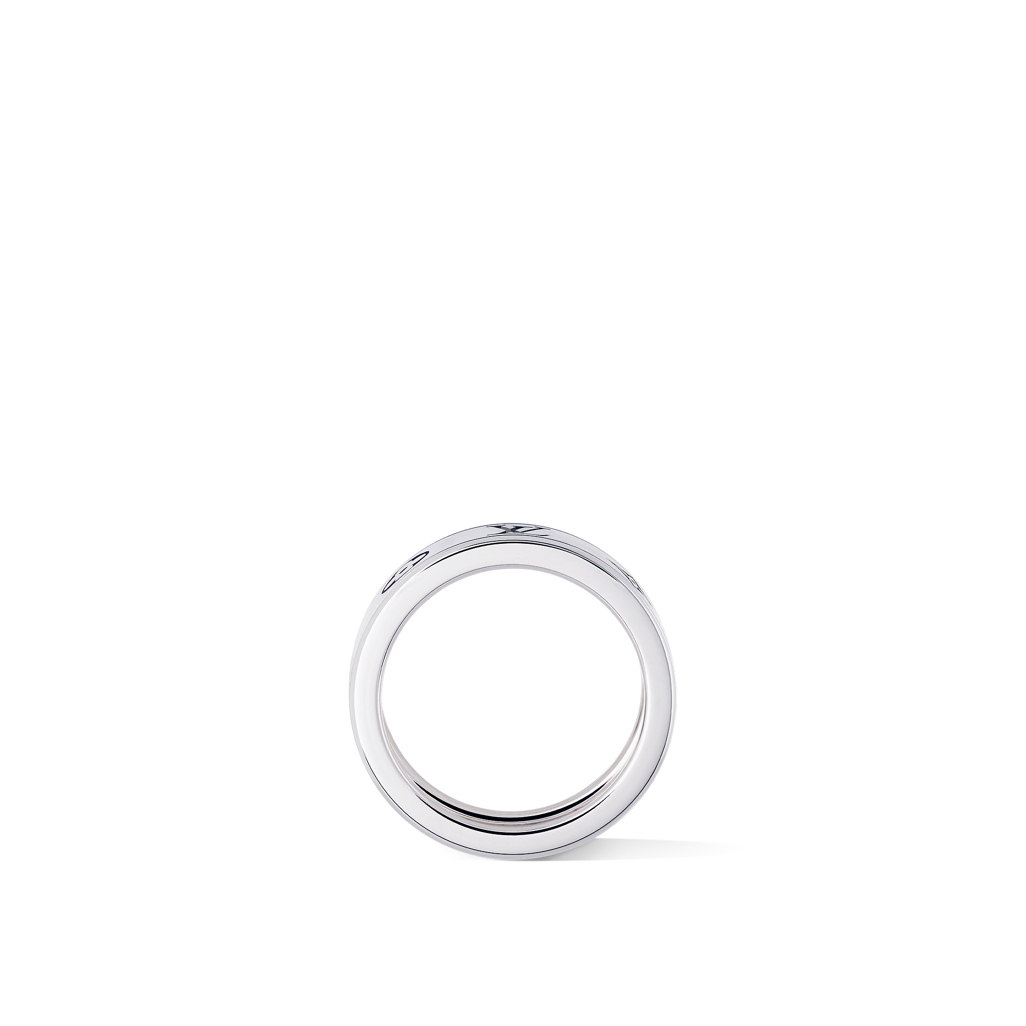 Les Gaston Vuitton Small Ring, White Gold