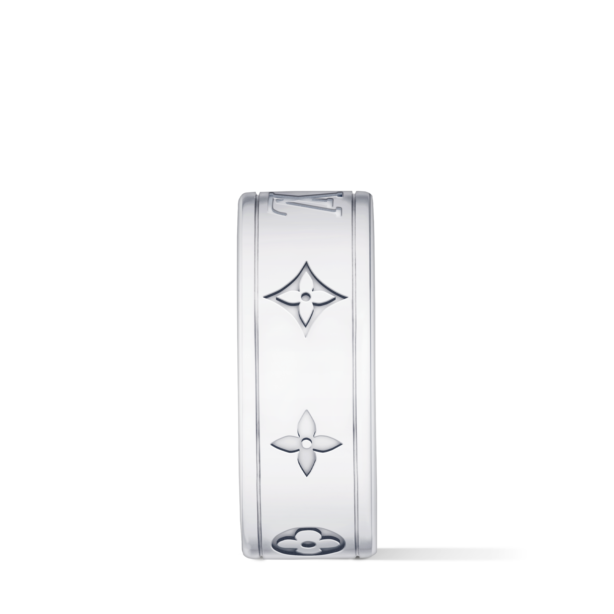  Categories Rings Les Gaston Vuitton Small Ring, White Gold | Louis Vuitton ® (Product zoom)