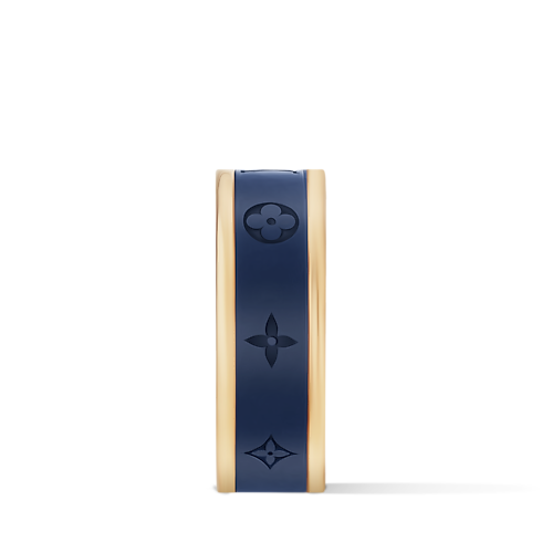 Categories Rings Les Gaston Vuitton Small Ring, Yellow Gold and Titanium | Louis Vuitton ® (Product zoom)