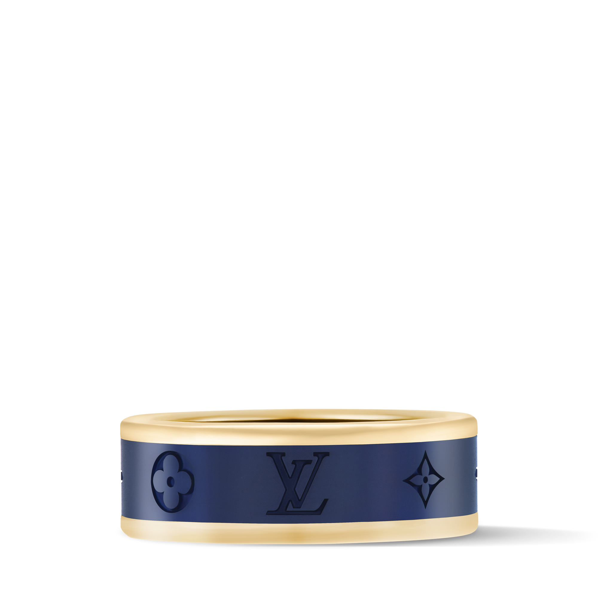  Categories Rings Les Gaston Vuitton Small Ring, Yellow Gold and Titanium | Louis Vuitton ® (Product zoom)