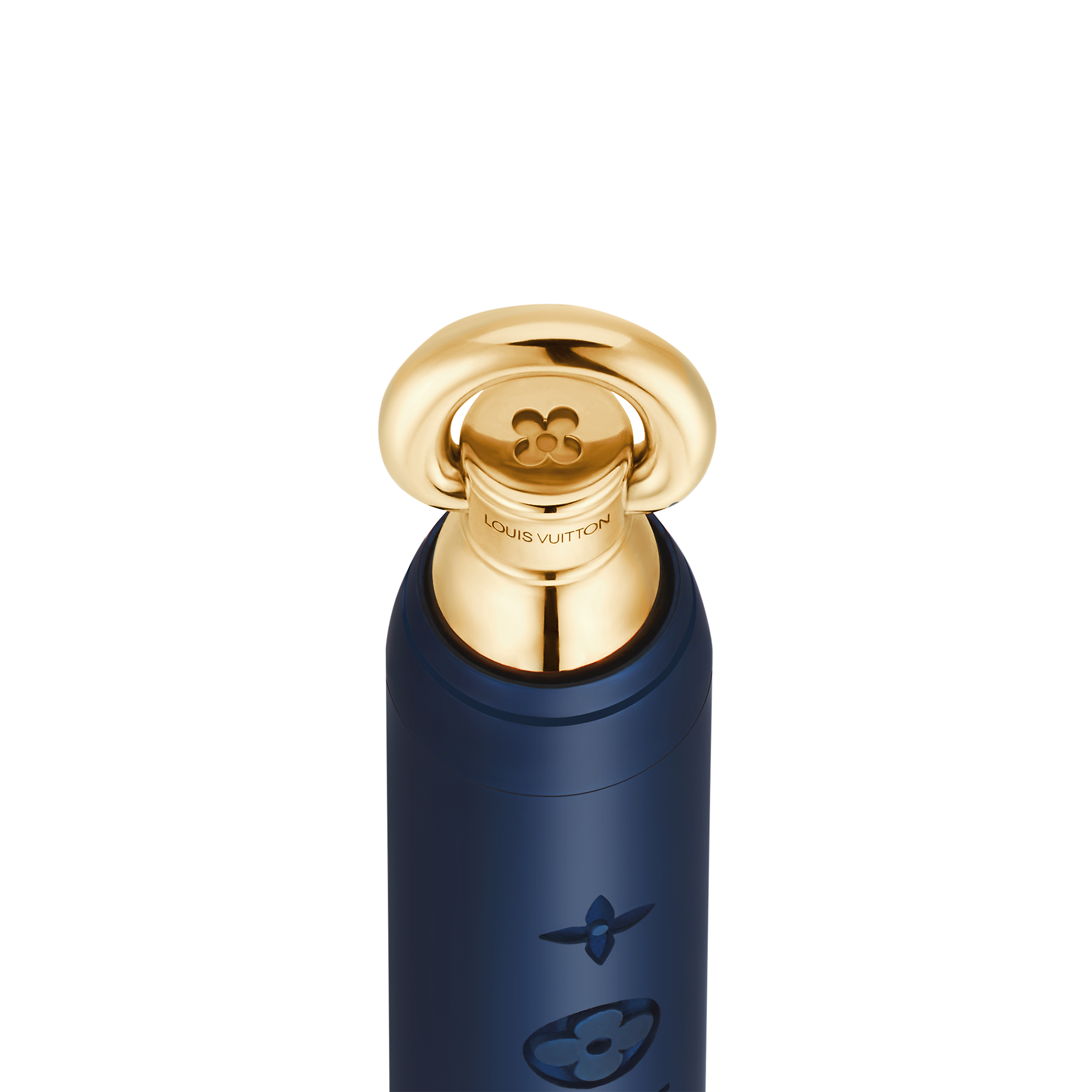 Les Gastons Vuitton Designer Pendant, Yellow Gold and Blue Titanium