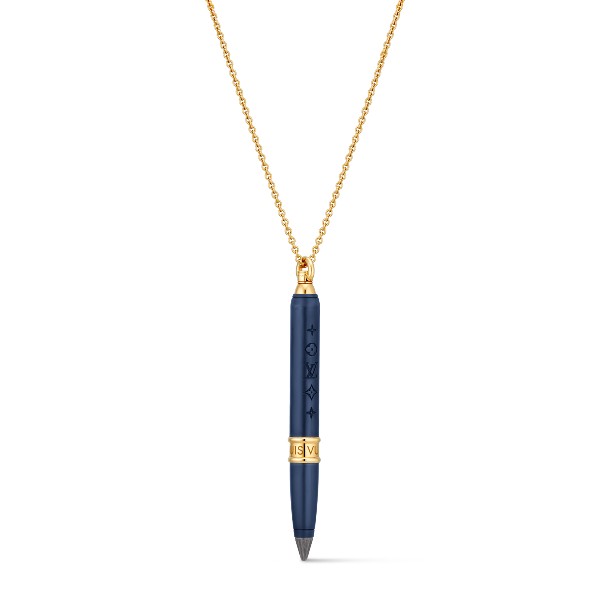  Jewelry Necklaces and Pendants Les Gastons Vuitton Designer Pendant, Yellow Gold and Titanium | Louis Vuitton ® (Product zoom)