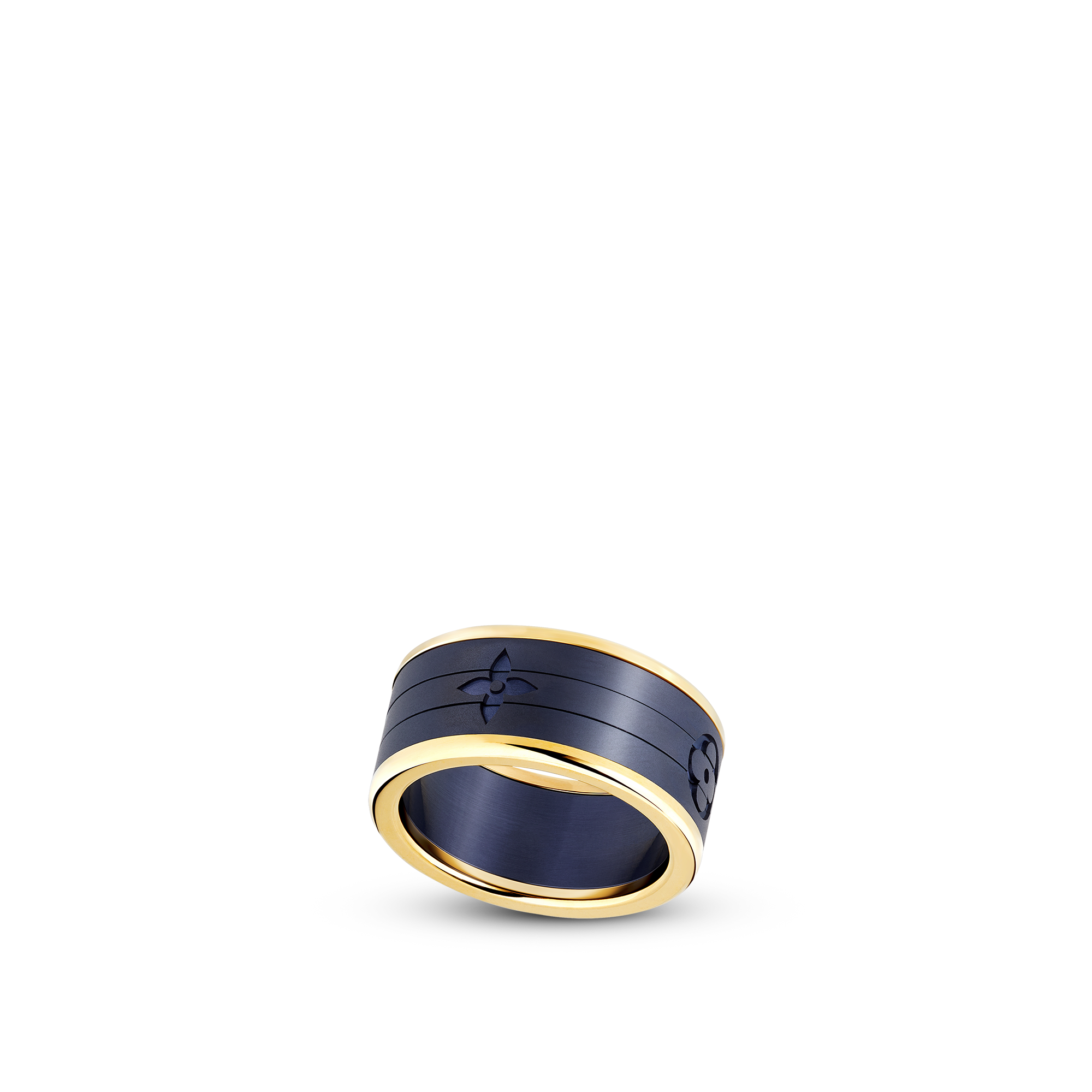  Categories Rings Les Gastons Vuitton Puzzle Ring, Yellow Gold and Titanium | Louis Vuitton ® (Product zoom)