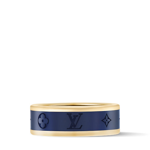 Categories Rings Les Gastons Vuitton Small Ring, Yellow Gold and Titanium | Louis Vuitton ® (Product zoom)