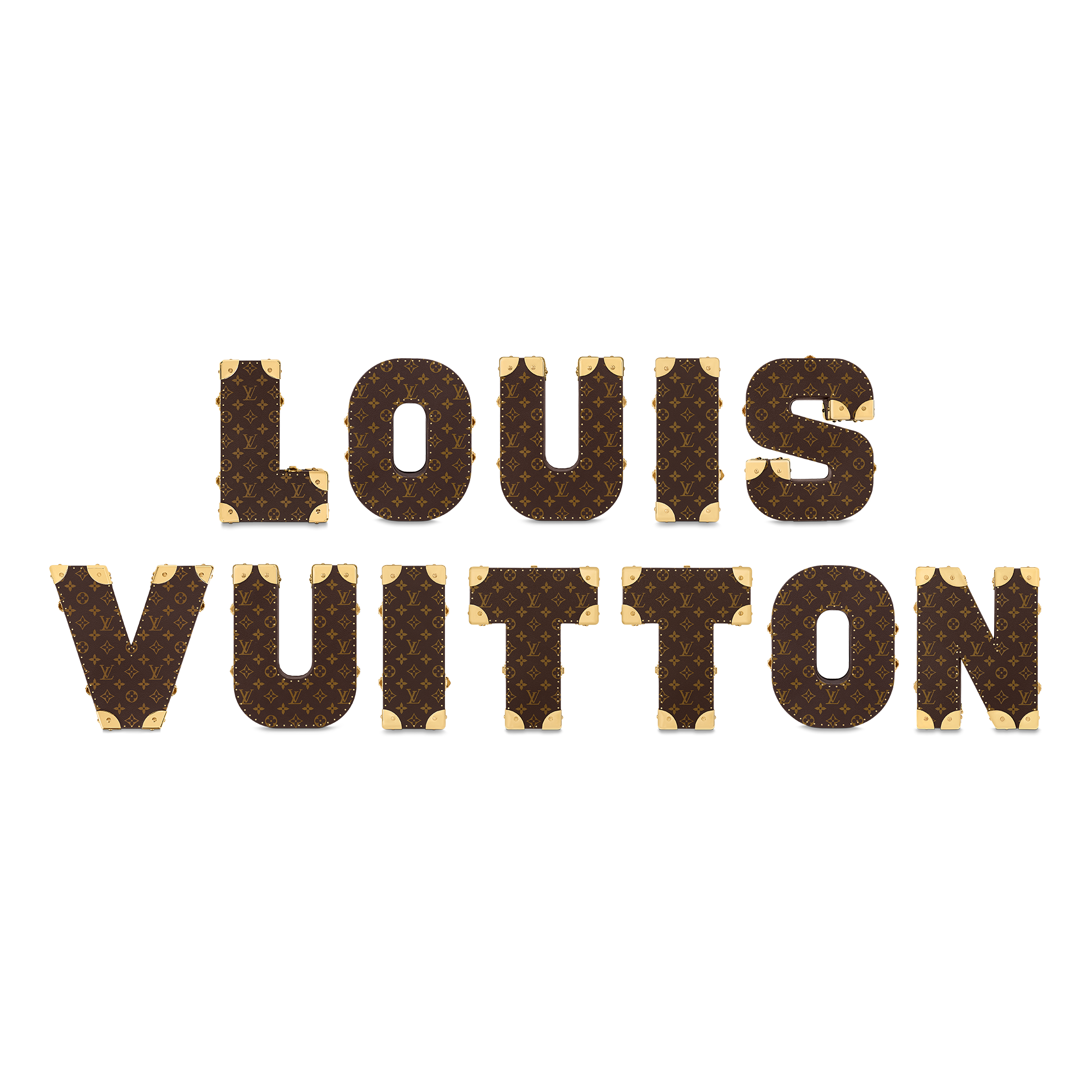 Monogram Hardsided Letter Trunks Letter Trunk L | Louis Vuitton ® (Product zoom)
