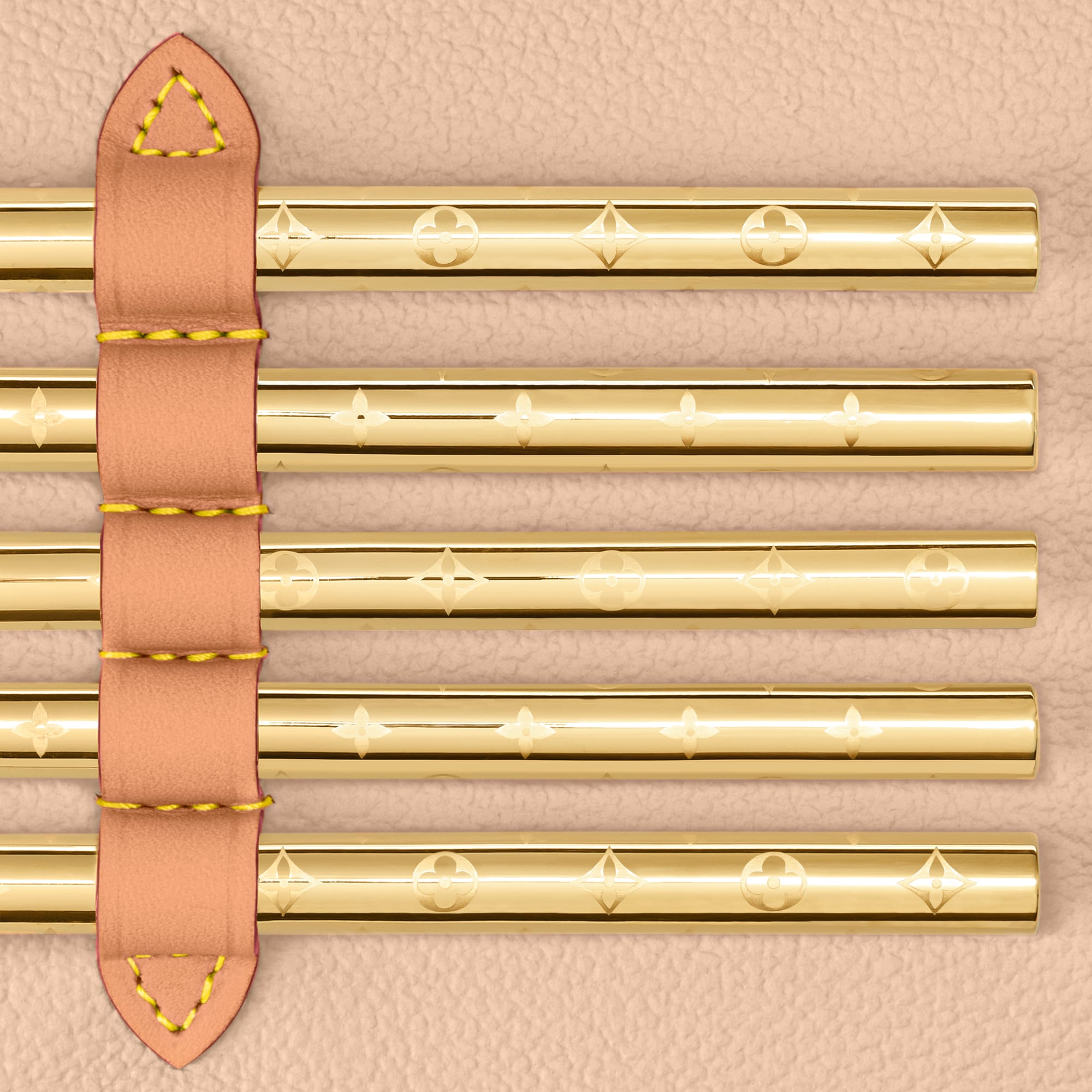 Monogram Beauty Accessories } Lip and Eye Brush Set | Louis Vuitton ® (Product zoom)