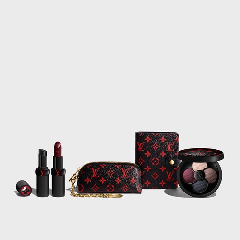 Other Monogram Canvas Beauty Accessories } Lip & Eye Brush Set Infrarouge | Louis Vuitton ®