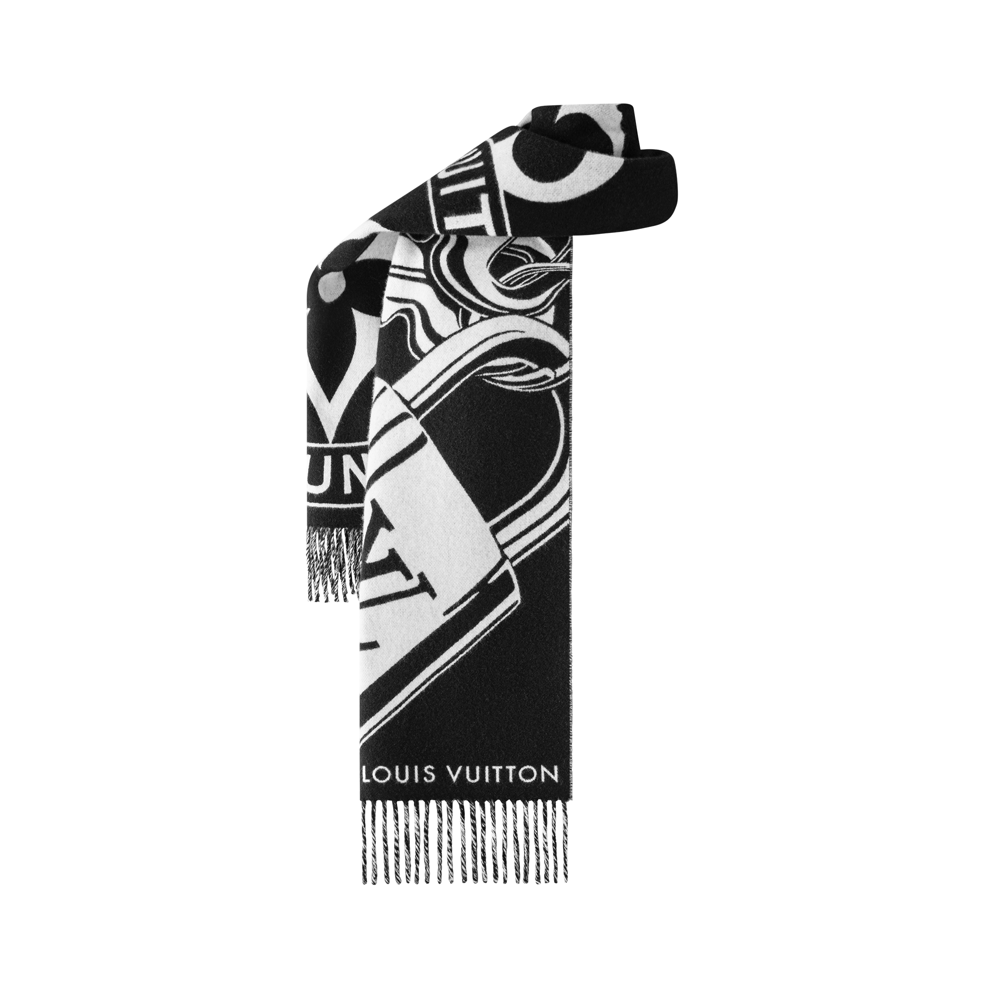 S00 Accessories Scarves Lock And Keys Scarf | Louis Vuitton ® (Product zoom)