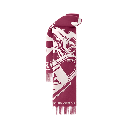 S00 Accessories Scarves Lock And Keys Scarf | Louis Vuitton ® (Product zoom)