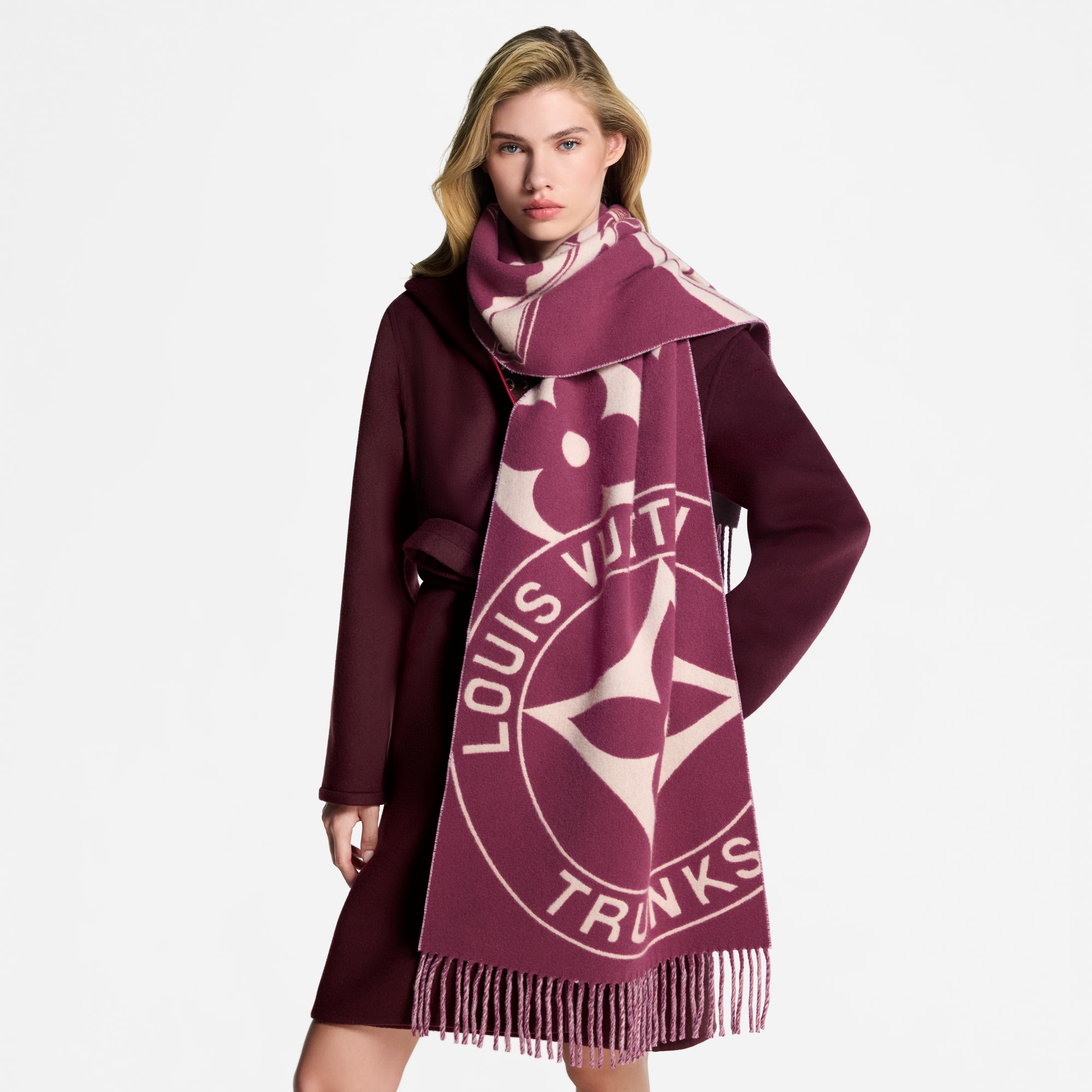 S00 Accessories Scarves Lock And Keys Scarf | Louis Vuitton ® (Product zoom)