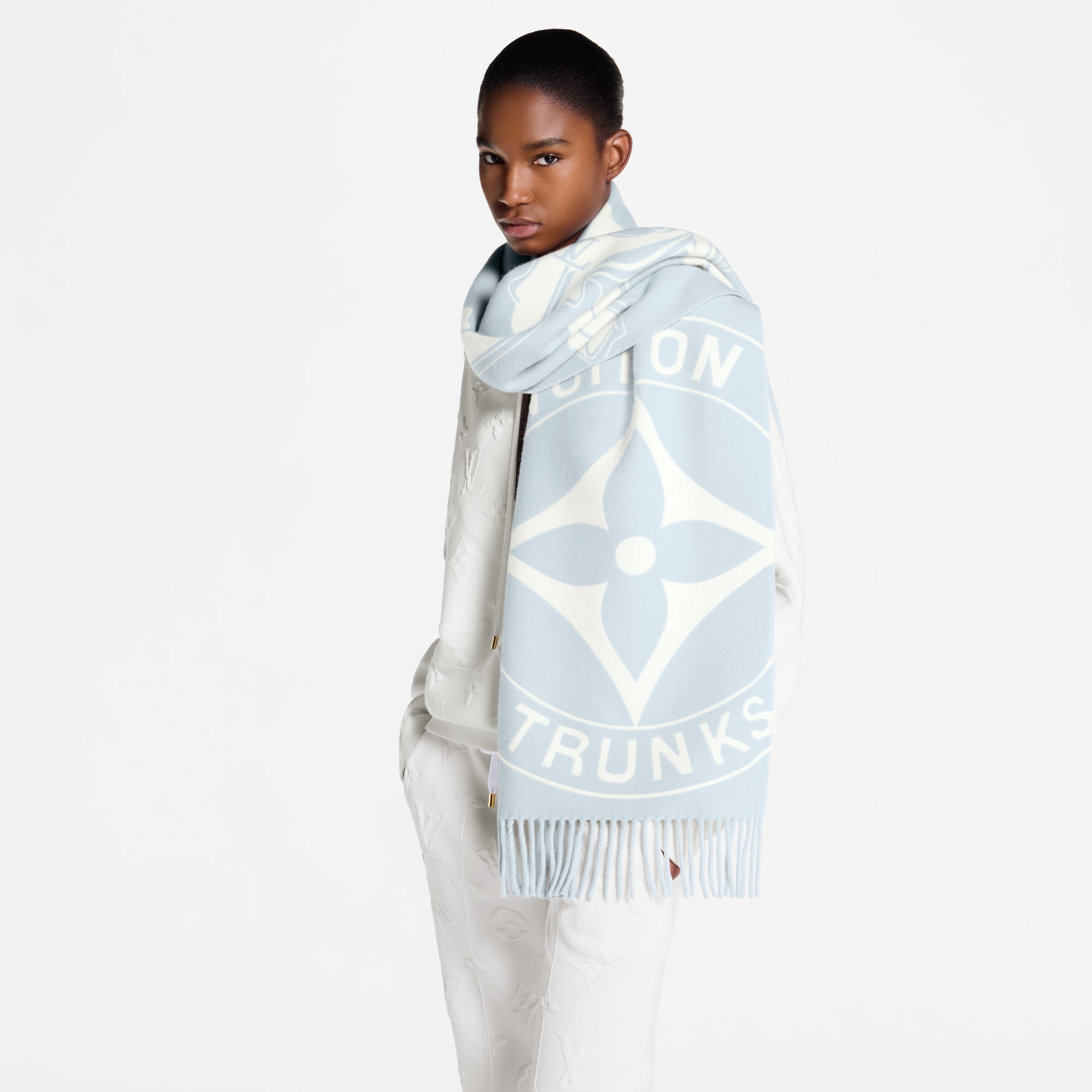 S00 Accessories Scarves Lock And Keys Scarf | Louis Vuitton ® (Product zoom)