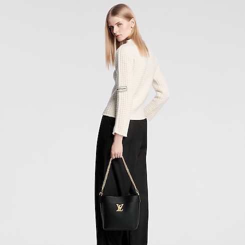 Lockme Leather Handbags All Collections Lock and Walk | Louis Vuitton ® (Product zoom)