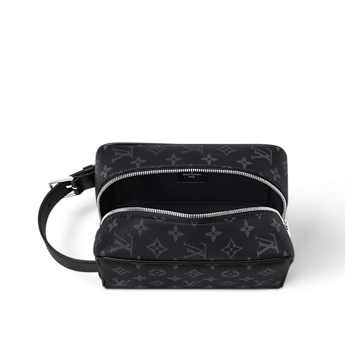 Monogram Eclipse Canvas Travel Travel Accessories Locker Dopp Kit | Louis Vuitton ® (Product zoom)