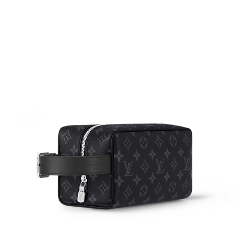 Monogram Eclipse Canvas Travel Travel Accessories Locker Dopp Kit | Louis Vuitton ® (Product zoom)