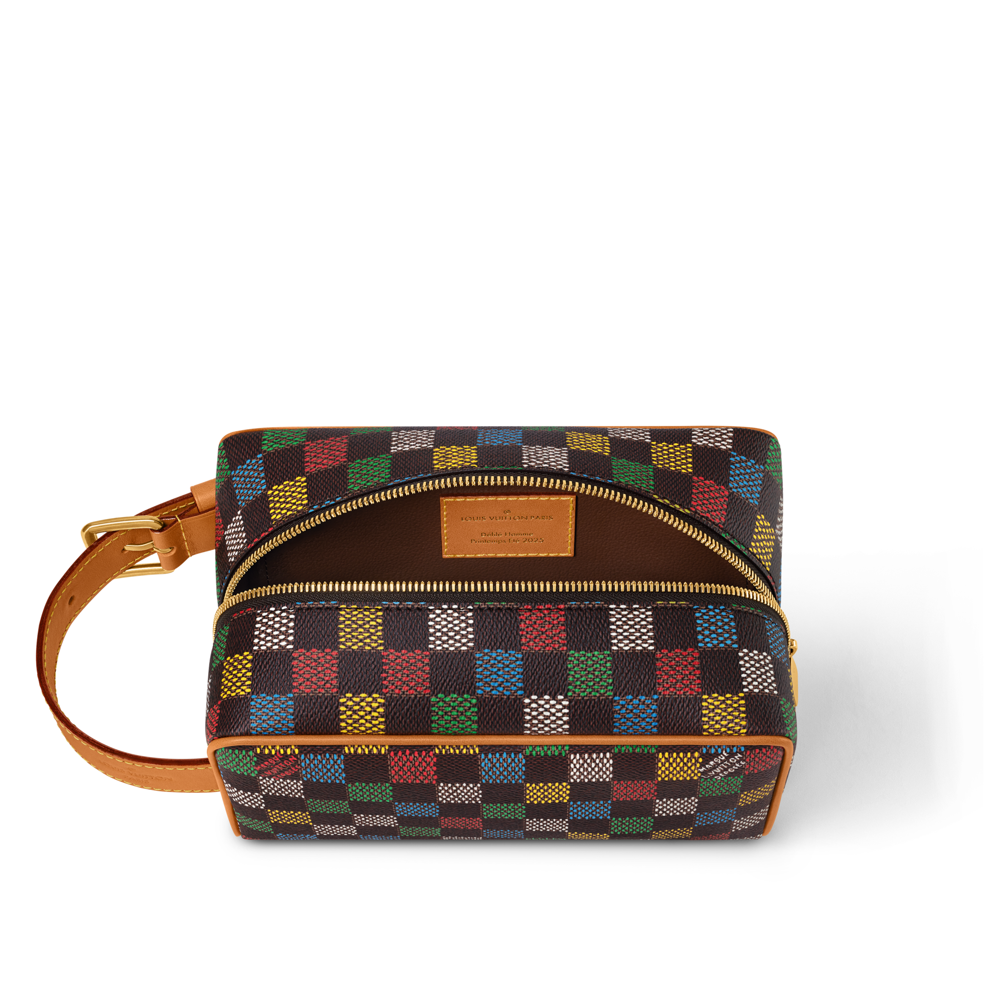 Damier Ebene Travel Travel Accessories Locker Dopp Kit | Louis Vuitton ® (Product zoom)