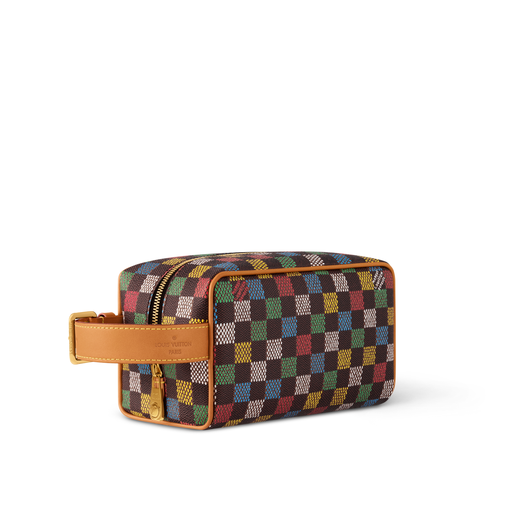 Damier Ebene Travel Travel Accessories Locker Dopp Kit | Louis Vuitton ® (Product zoom)