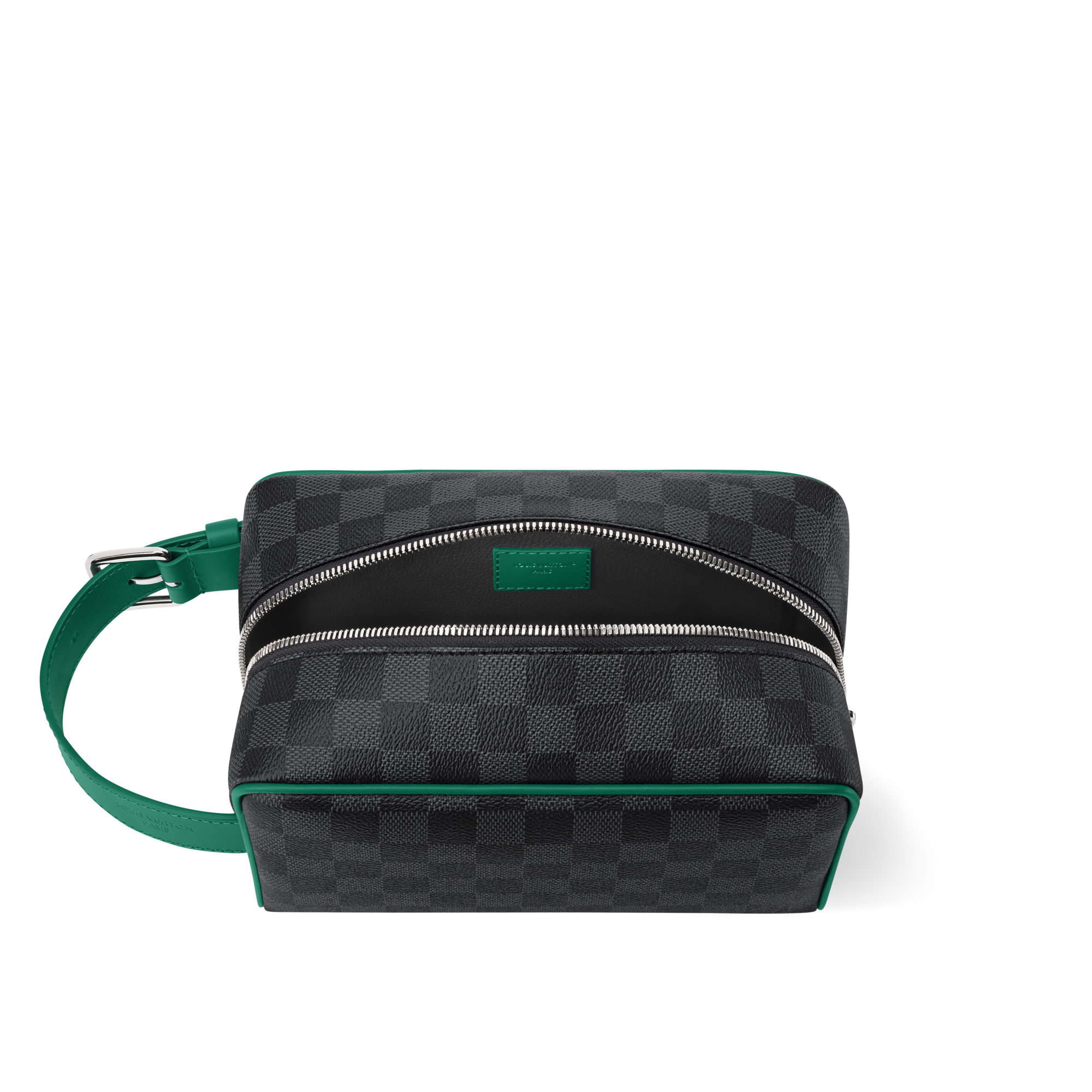 Damier Graphite Canvas Travel Travel Accessories Locket Dopp Kit | Louis Vuitton ® (Product zoom)