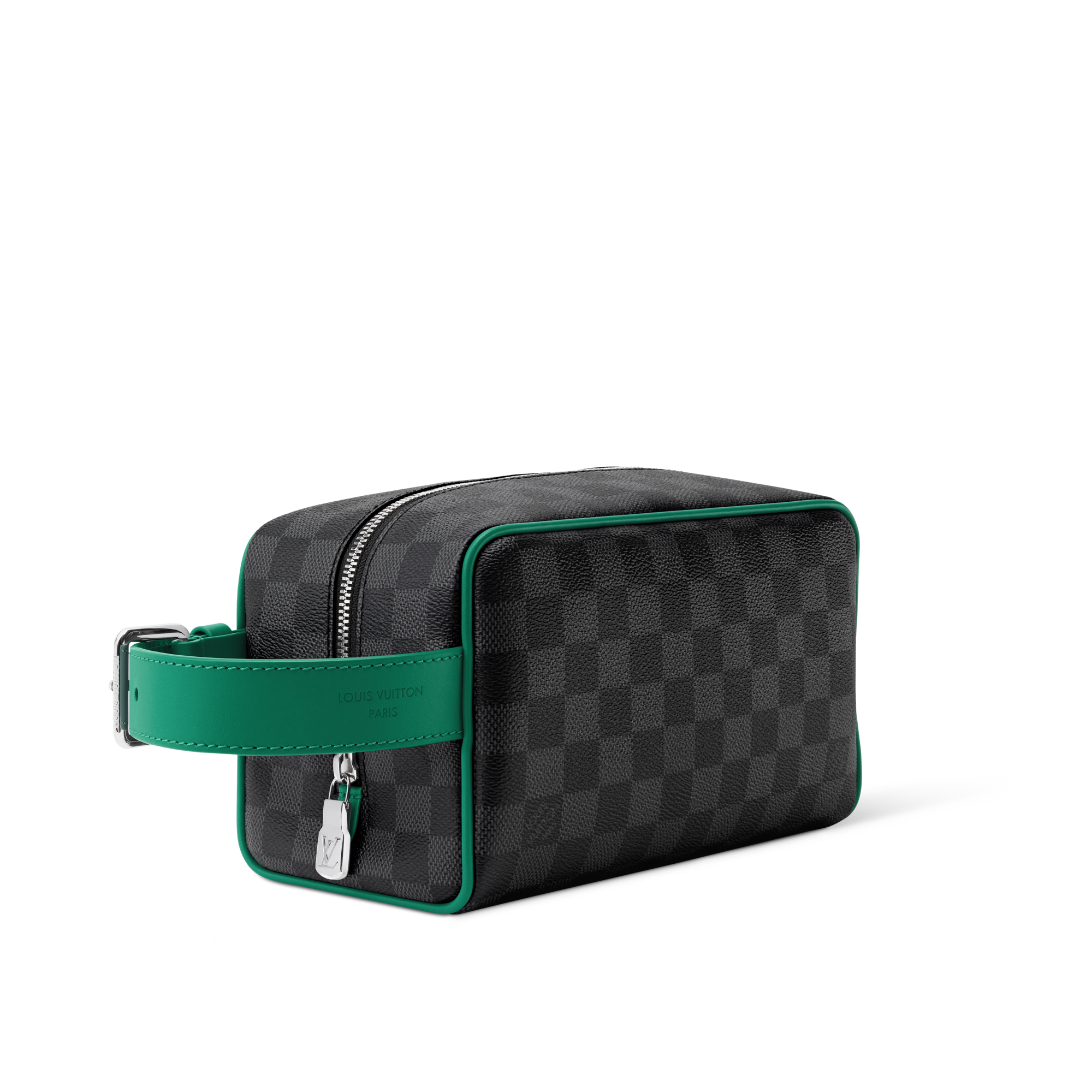 Damier Graphite Canvas Travel Travel Accessories Locket Dopp Kit | Louis Vuitton ® (Product zoom)