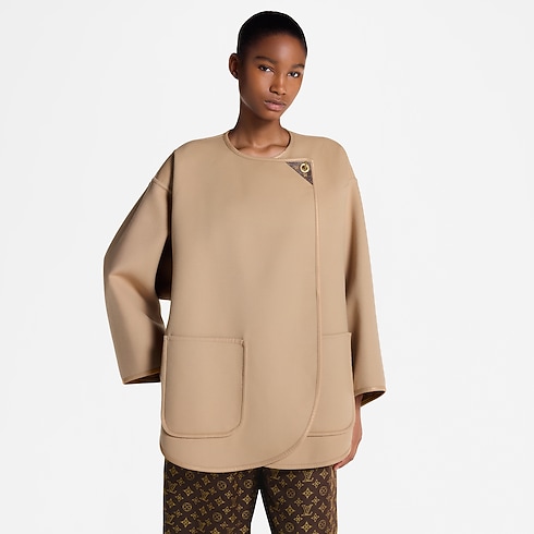 Ready-to-Wear Coats and Jackets Long Double Face Toggle Detail Coat | Louis Vuitton ® (Product zoom)