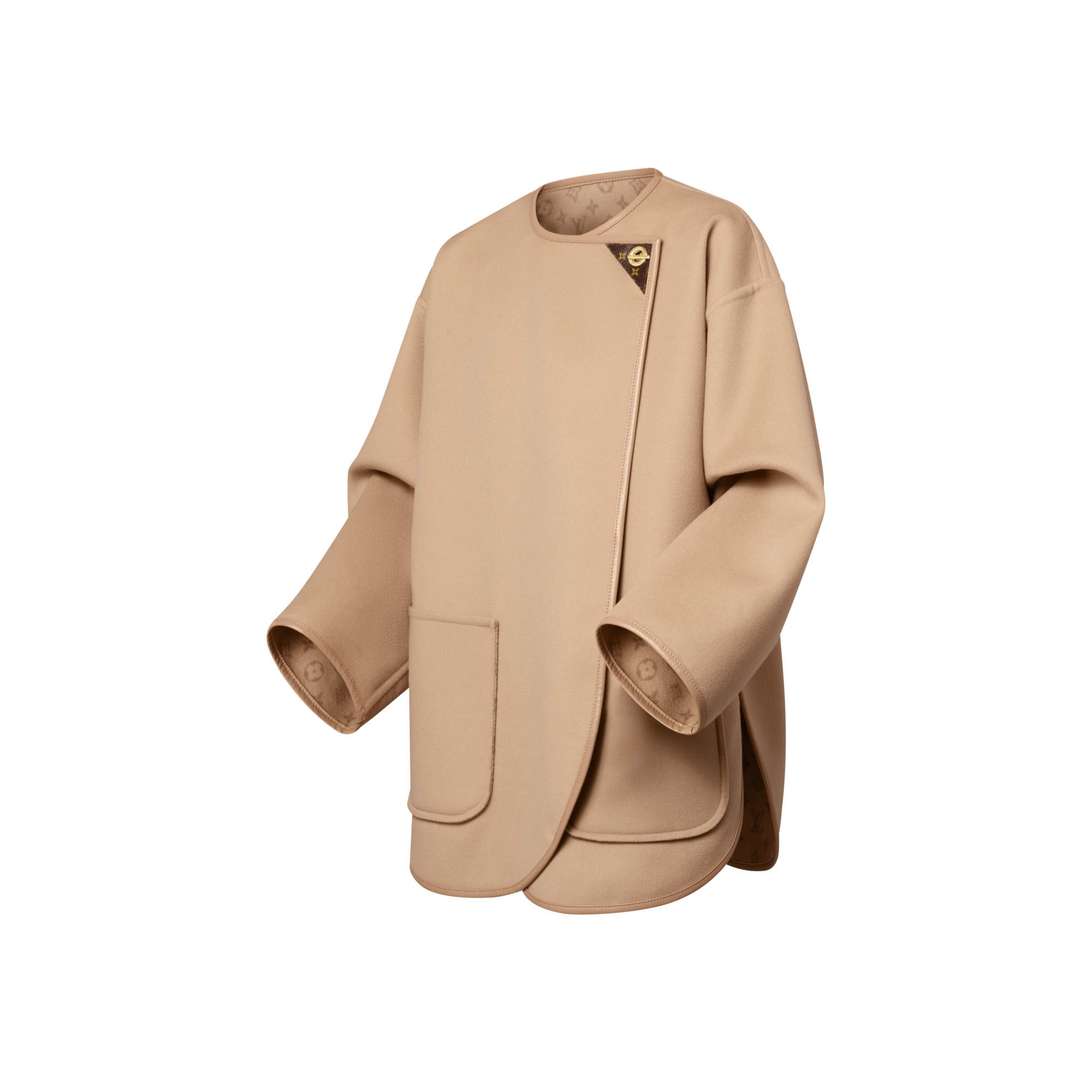  Ready-to-Wear Coats and Jackets Long Double Face Toggle Detail Coat | Louis Vuitton ® (Product zoom)