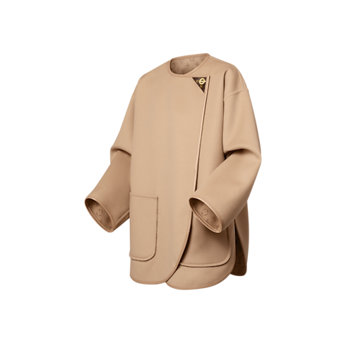 Ready-to-Wear Coats and Jackets Long Double Face Toggle Detail Coat | Louis Vuitton ® (Product zoom)