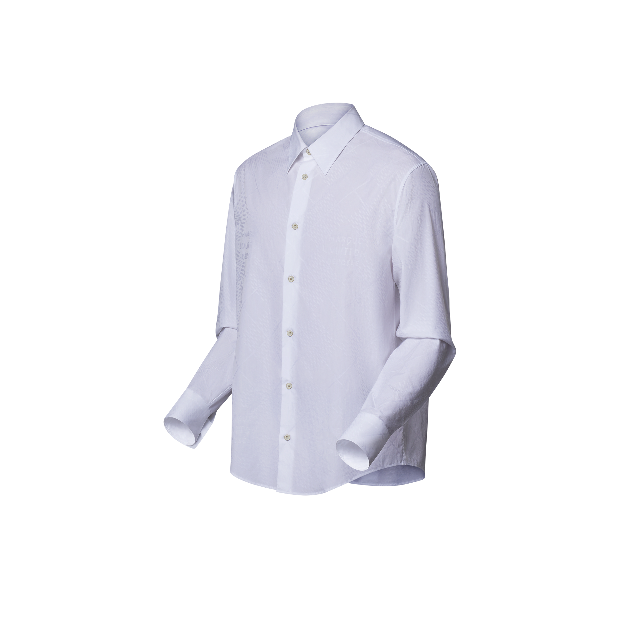 Ready-to-Wear Shirts Long-Sleeved Cotton Shirt | Louis Vuitton ® (Product zoom)