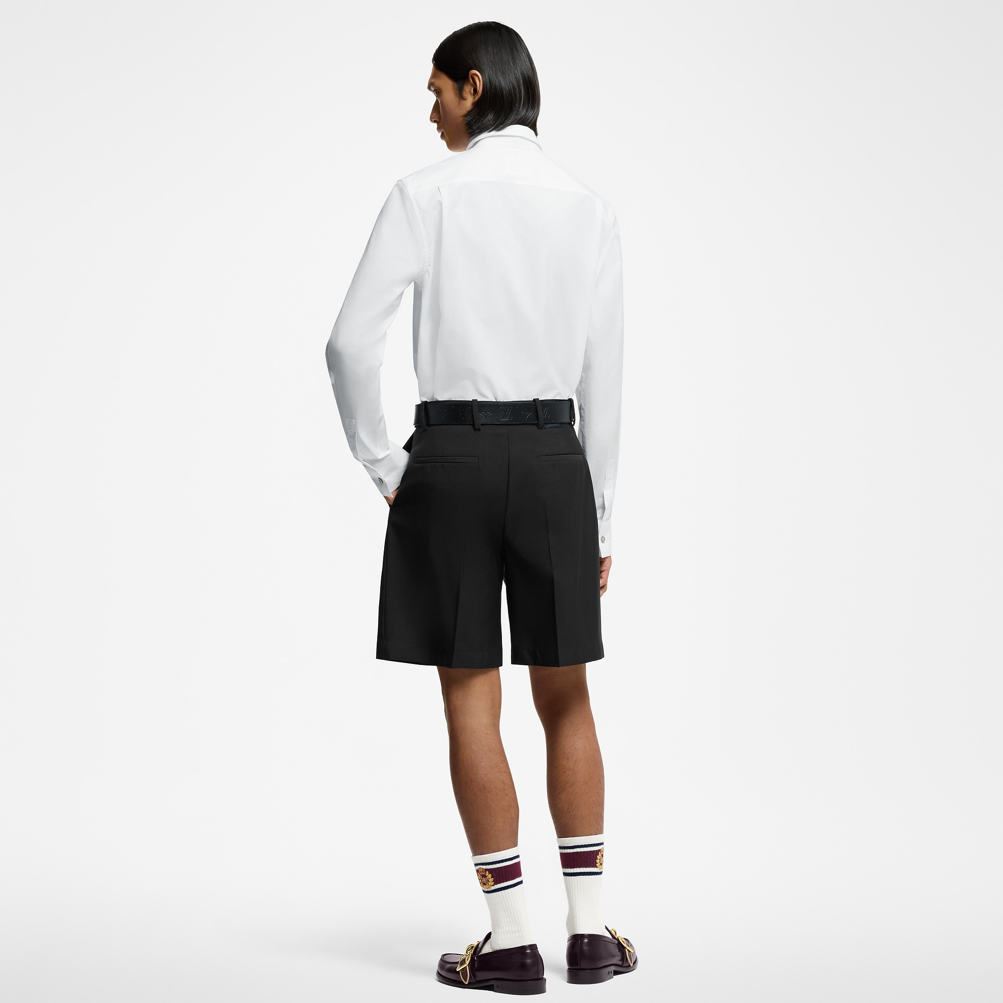 Long-Sleeved Cotton Shirt