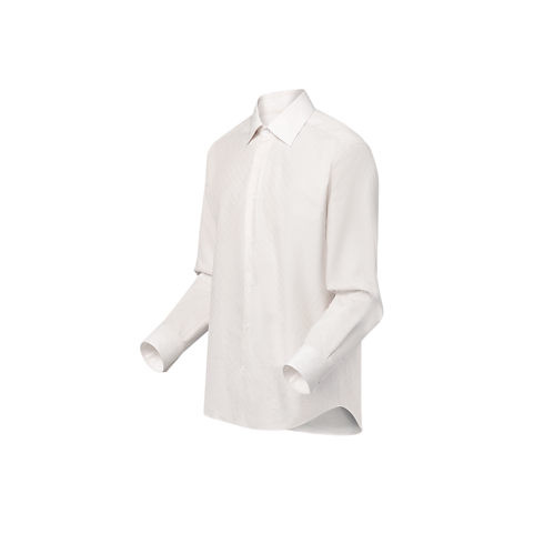 Ready-to-Wear Shirts Long-Sleeved Cotton Shirt | Louis Vuitton ® (Product zoom)