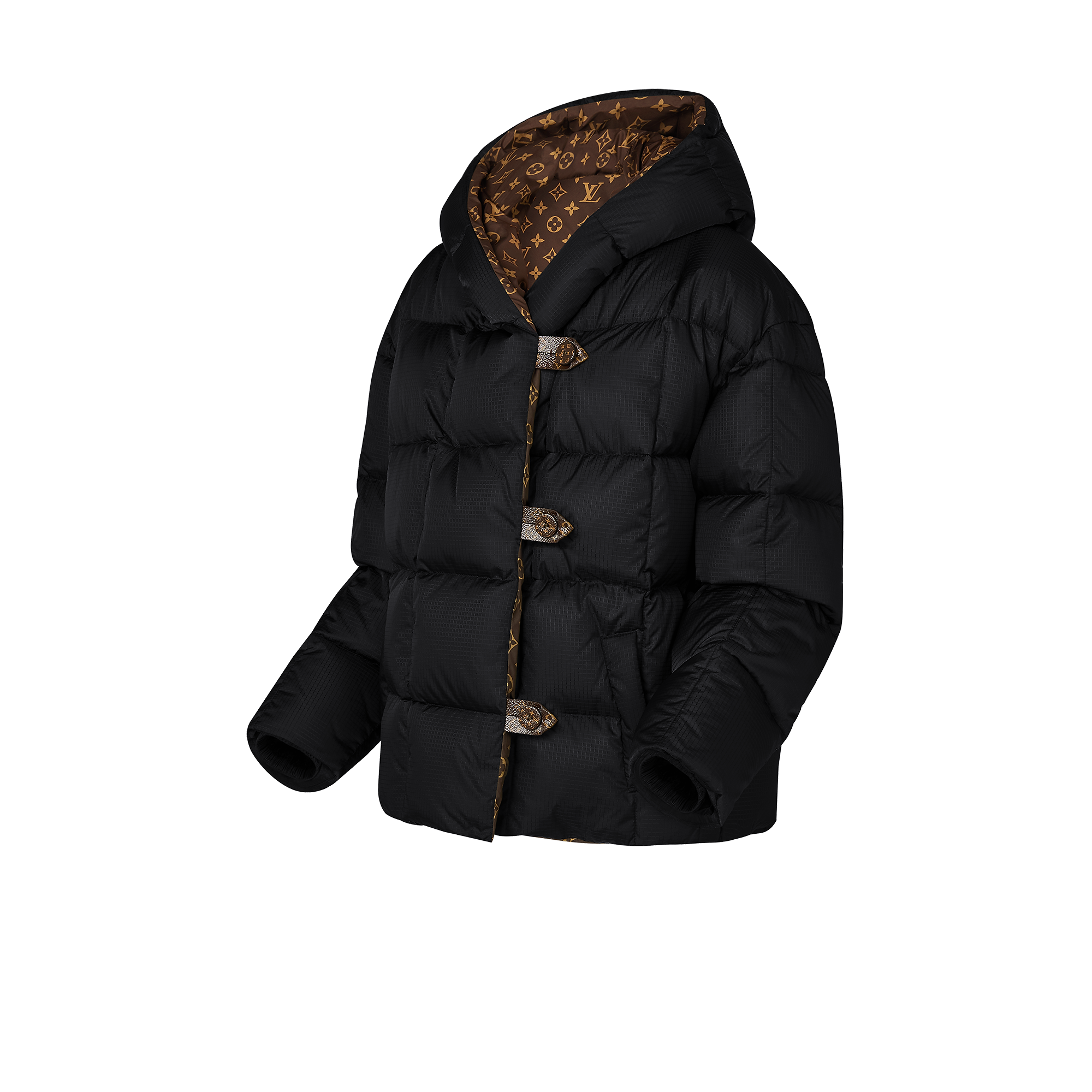 Long-Sleeved Pillow Puffer Jacket