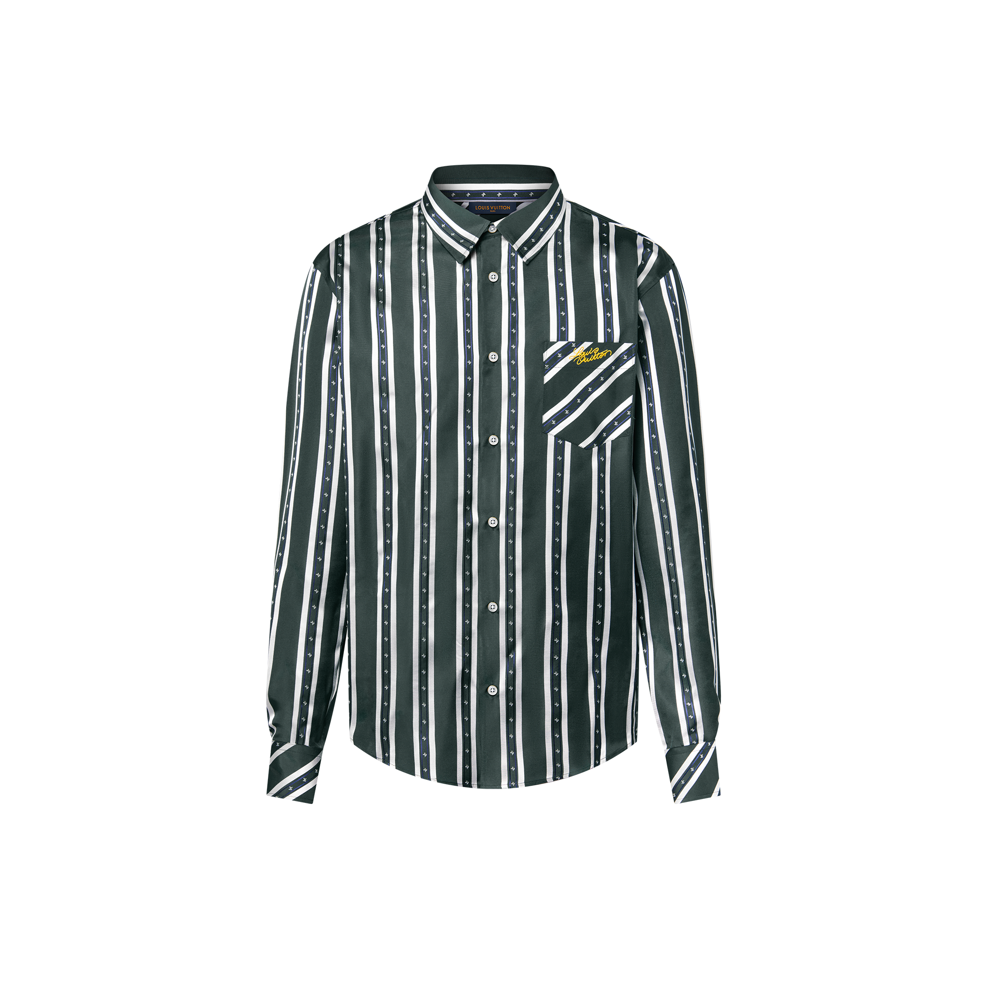  Ready-to-Wear Shirts Long-Sleeved Silk Shirt | Louis Vuitton ® (Product zoom)