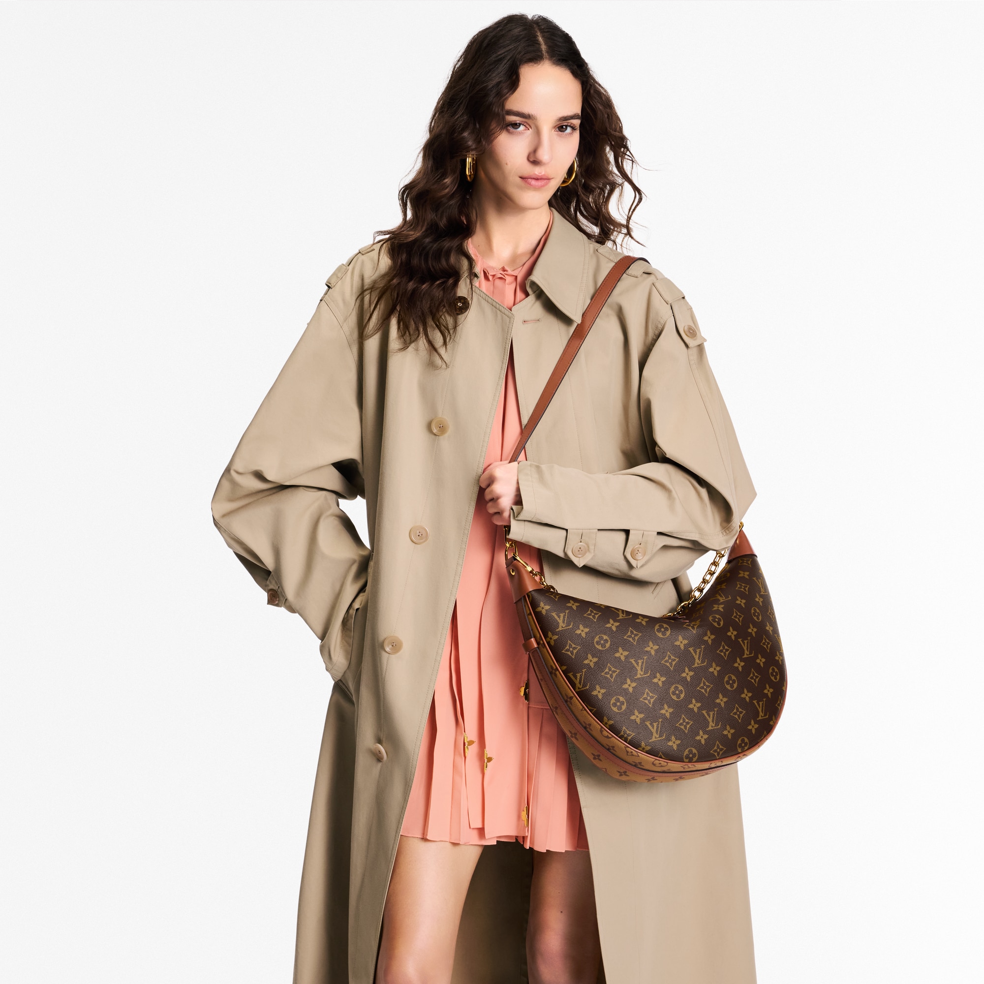 Monogram Canvas Handbags All Handbags Loop Hobo | Louis Vuitton ® (Product zoom)