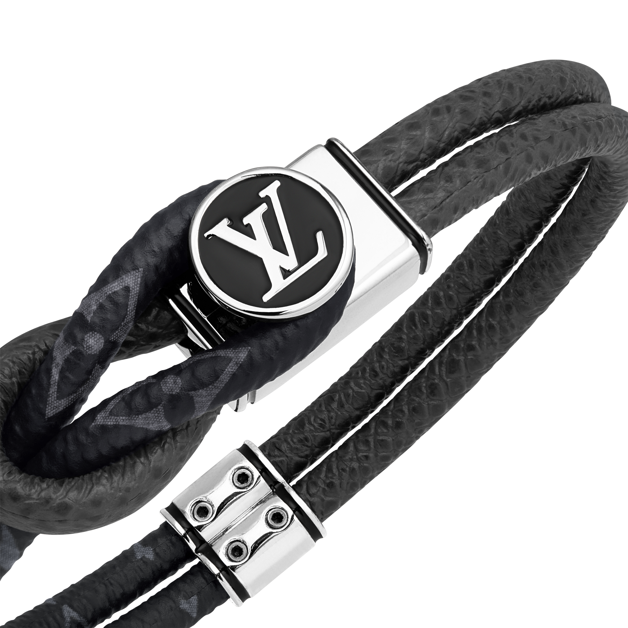 Monogram Eclipse Canvas Fashion Jewelry Fashion Jewelry Loop It Bracelet | Louis Vuitton ® (Product zoom)