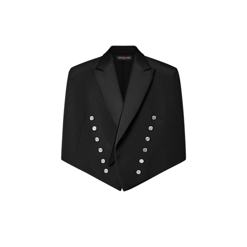 Discontinued Product Obs 2 Loose Collar Cape-Sleeve Spencer Jacket | Louis Vuitton ® (Product zoom)