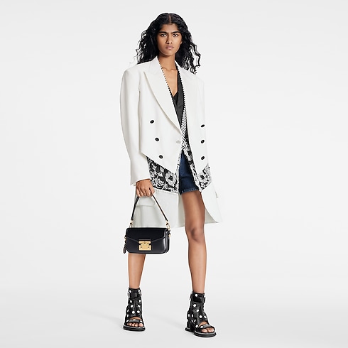 Discontinued Product Obs 2 Loose Collar Satin Spencer Jacket | Louis Vuitton ® (Product zoom)