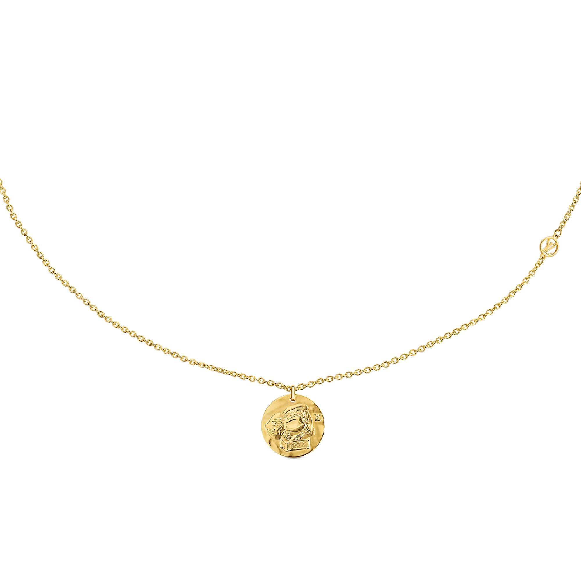 Louis In The Sky Zodiac Necklace Flash 