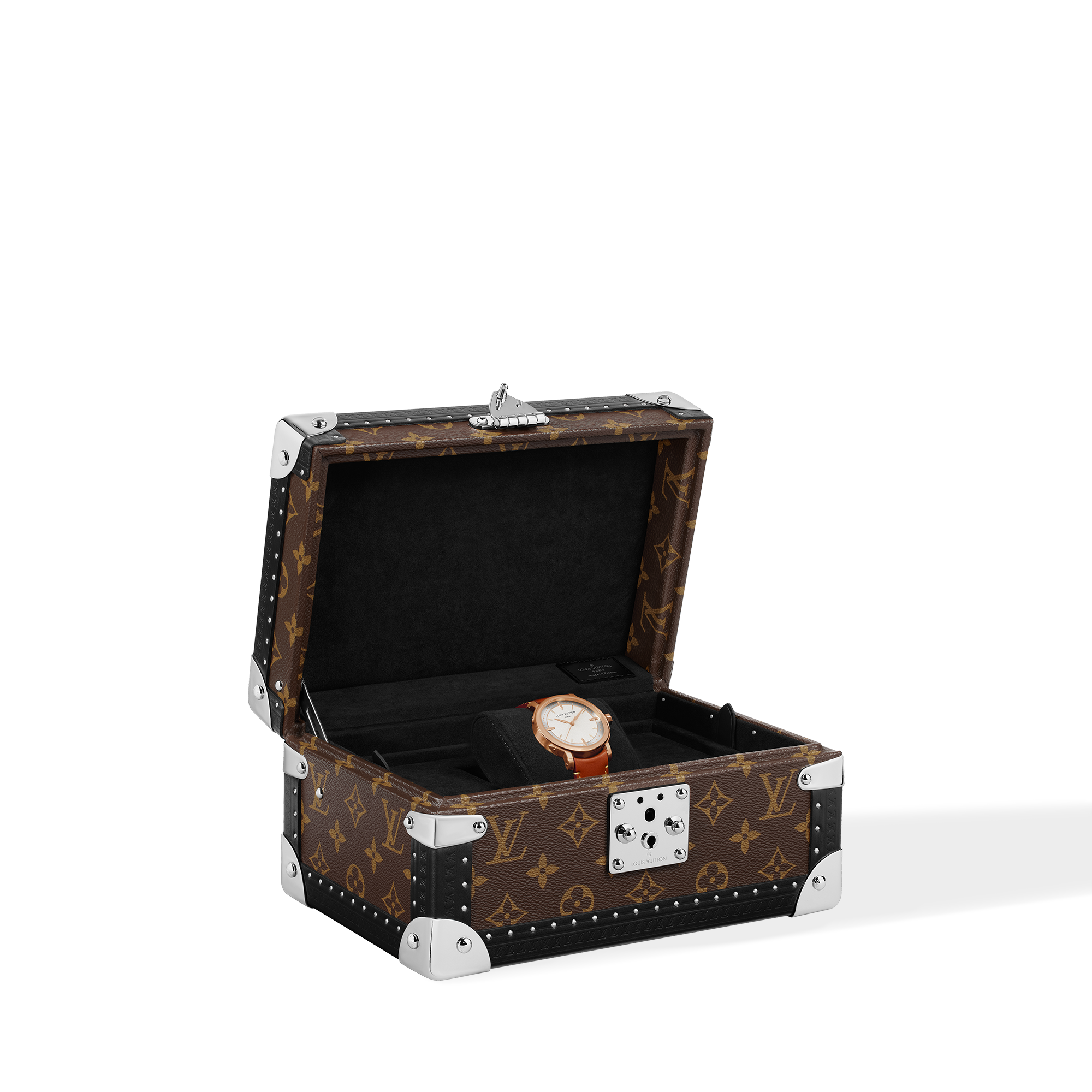  All Watches } Louis Vuitton Escale, Automatic, 39mm, Pink gold | Louis Vuitton ® (Product zoom)