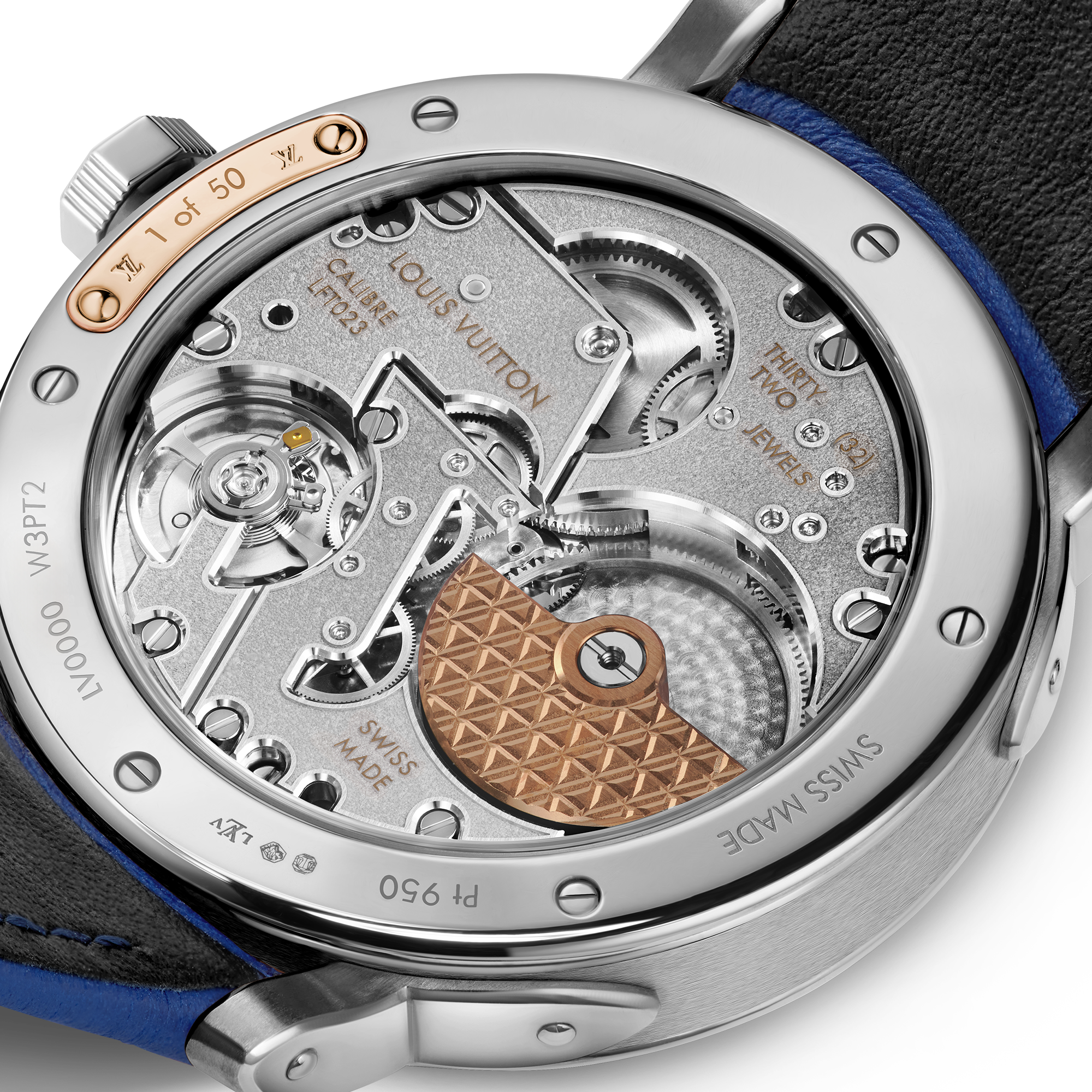  All Watches } Louis Vuitton Escale, Automatic, 39mm, Platinum | Louis Vuitton ® (Product zoom)