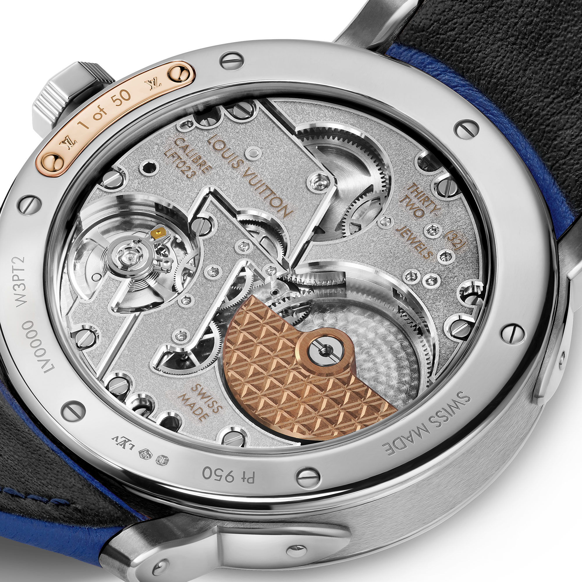 Louis Vuitton Escale, Automatic, 39mm, Platinum