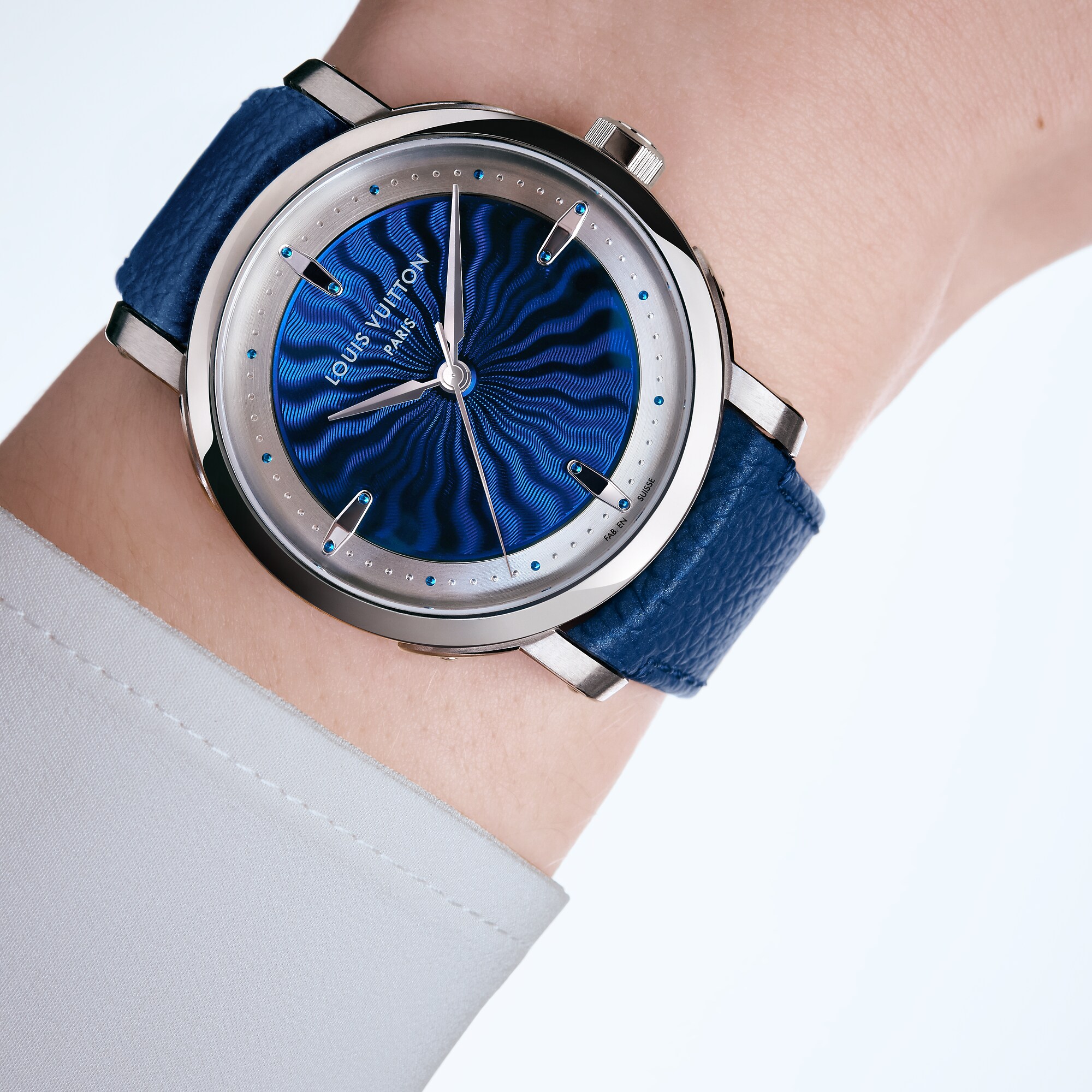 Louis Vuitton Escale, Automatic, 39mm, Platinum