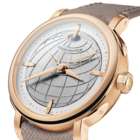 All Watches } Louis Vuitton Escale Twin Zone, Automatic, 40mm, Rose Gold | Louis Vuitton ® (Product zoom)