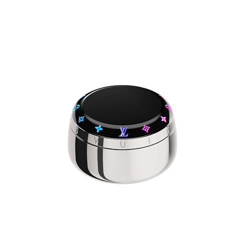 Tech Objects and Accessories Audio, Connected Watches and Accessories Louis Vuitton Horizon Light Up Earphones - Blue-to-Violet Gradient | Louis Vuitton ® (Product zoom)