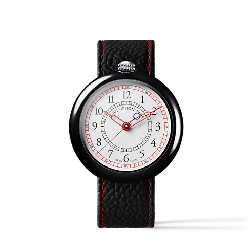 All Watches } Louis Vuitton Monterey, Automatic, 37mm, Ceramic and steel | Louis Vuitton ® (Product zoom)