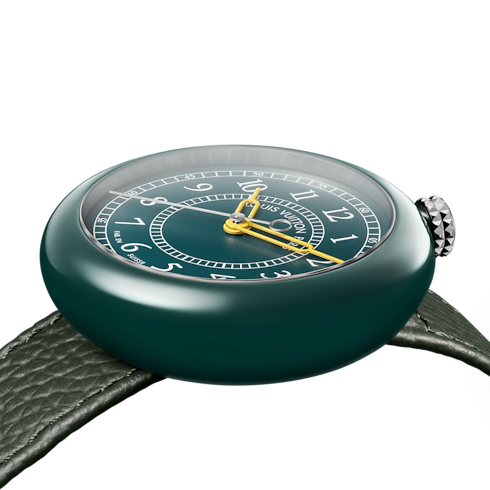 All Watches } Louis Vuitton Monterey, Automatic, 37mm, Ceramic and steel | Louis Vuitton ® (Product zoom)