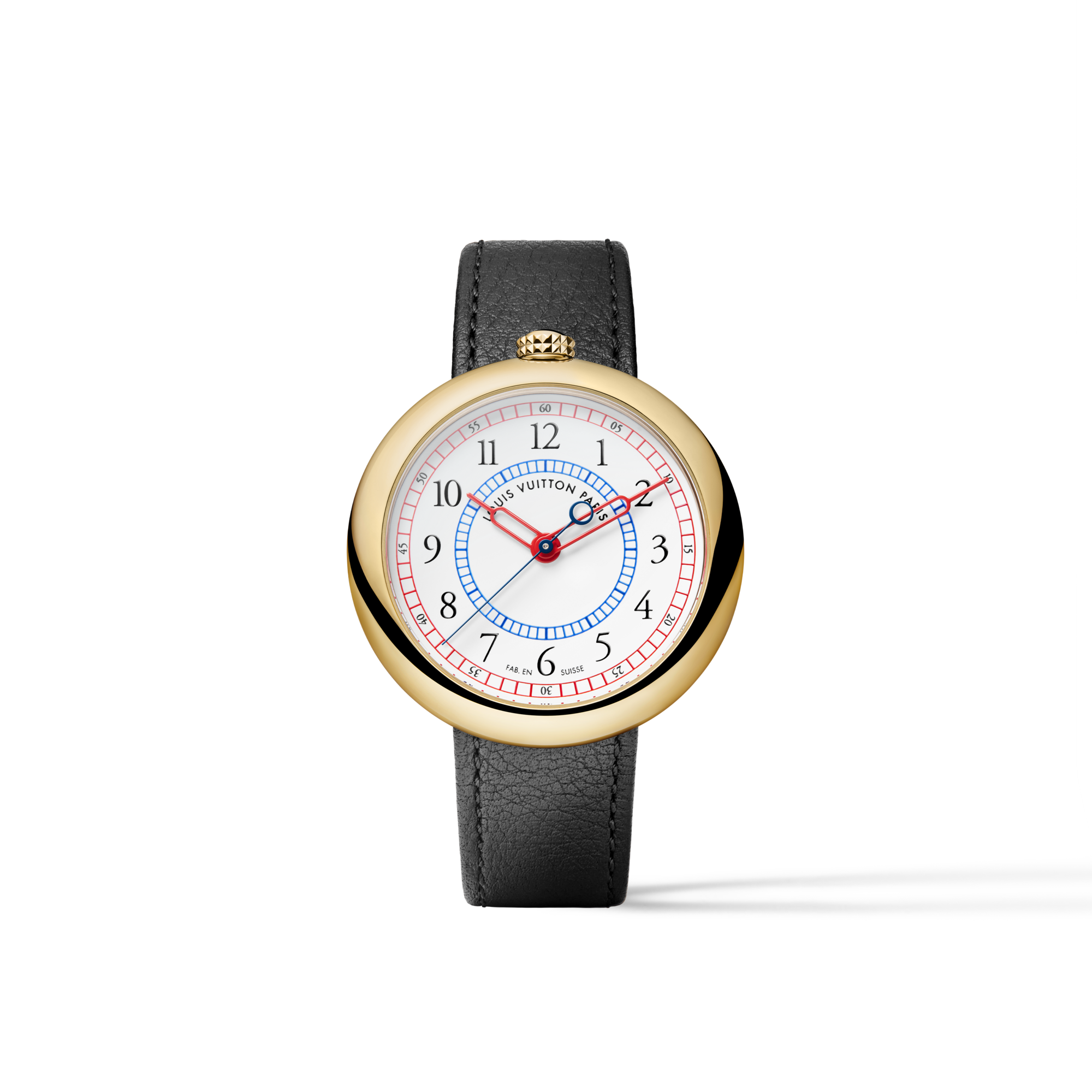  All Watches } Louis Vuitton Monterey, Automatic, 39mm, Yellow gold | Louis Vuitton ® (Product zoom)
