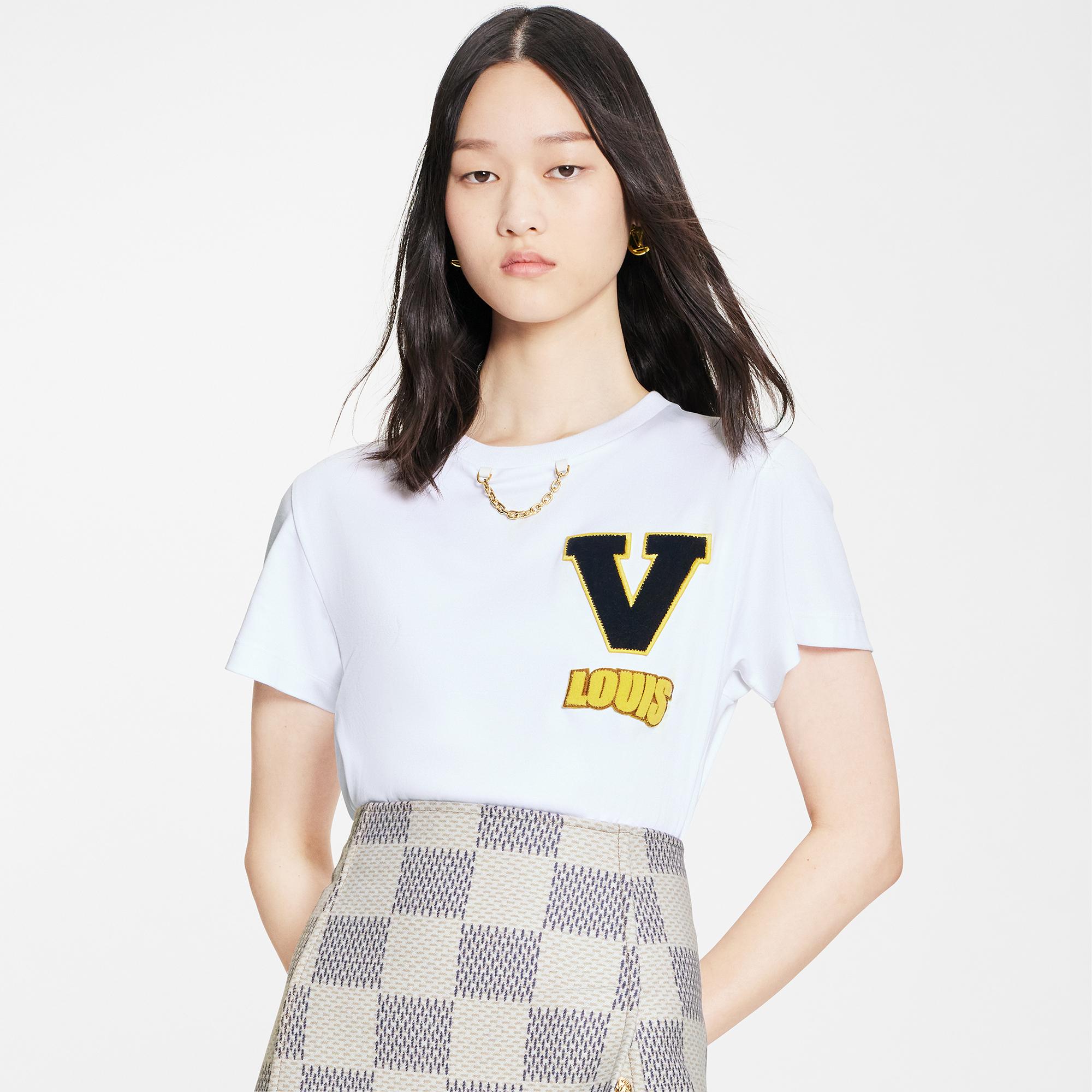 Louis Vuitton Patch Varsity T-Shirt - Men - OBSOLETES DO NOT TOUCH 