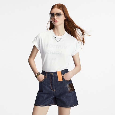 Ready-to-Wear Tops Louis Vuitton Print T-Shirt | Louis Vuitton ® (Product zoom)