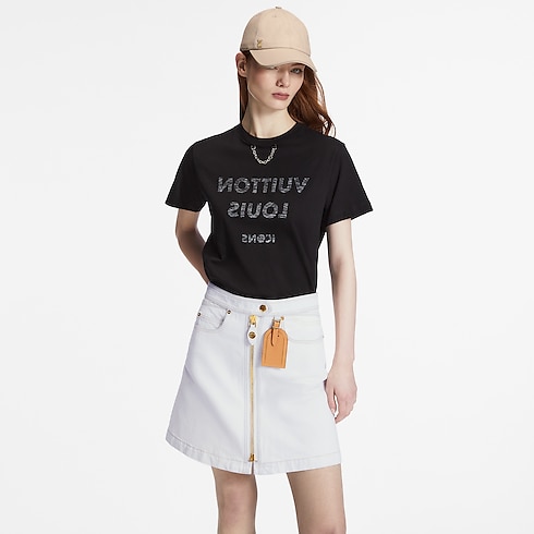 Ready-to-Wear Tops Louis Vuitton Print T-Shirt | Louis Vuitton ® (Product zoom)